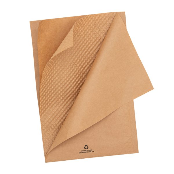 14.25"W x 20"H NATURAL KRAFT PADDED MAILER - 100% RECYCLABLE - Image 3