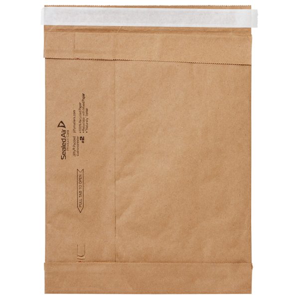 8.5" x 12" NATURAL KRAFT PADDED MAILER PLUS – 100% RECYCLABLE, 100% BIODEGRADABLE - Image 2